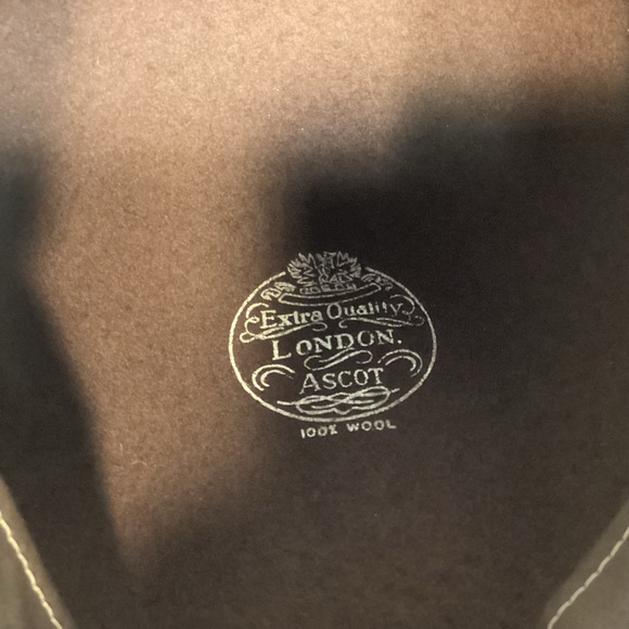 Broner London vintage Mens Wool Ascot Hat Size Medium made in USA Newsboy hat - Picture 6 of 9